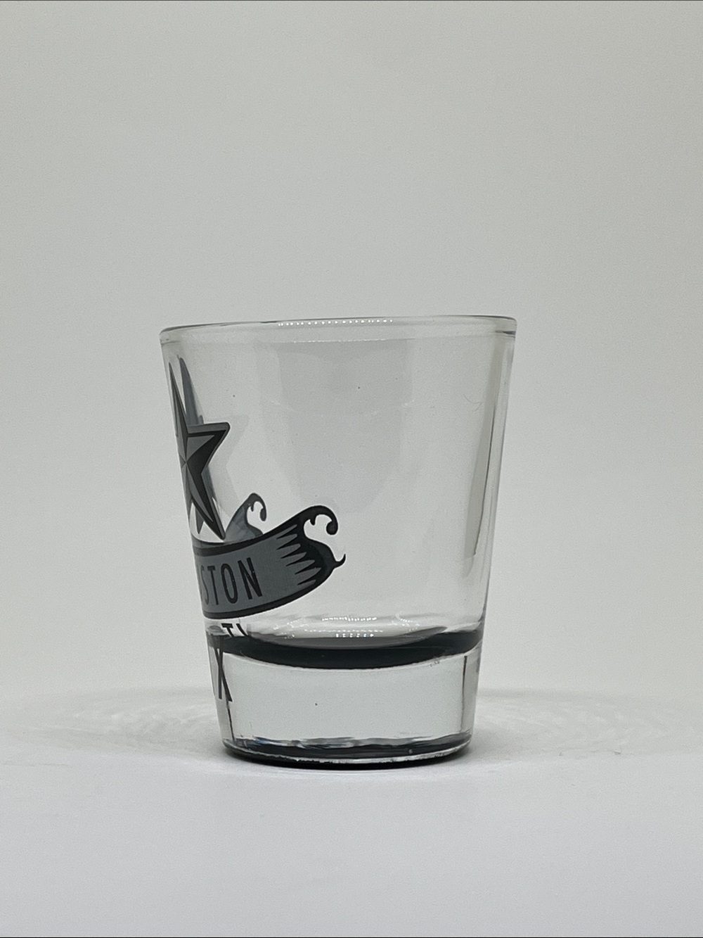 Houston TX Black Star Shot Glass - Picture 3 of 4